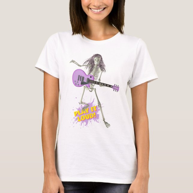 T-shirt Jouez fort !  (Devant)
