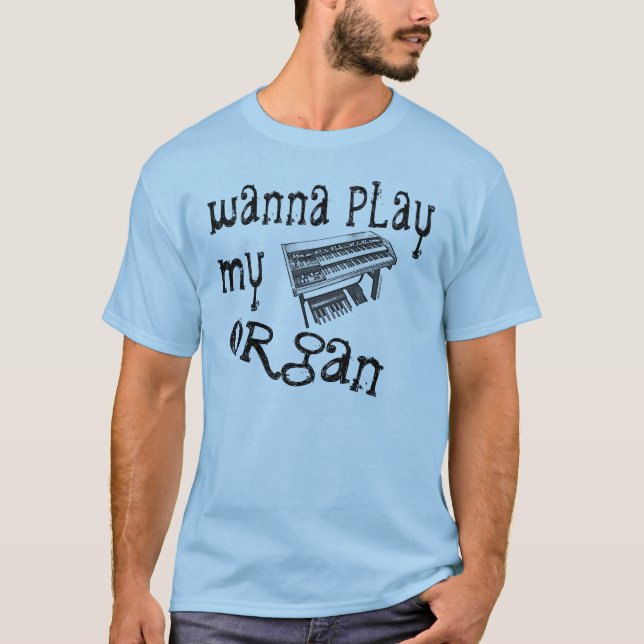 T-shirt Jouez mon organe (Devant)