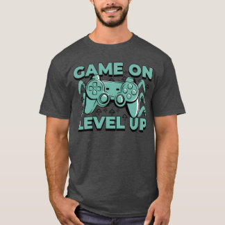 T-shirt Jouez Niveau Supérieur Cadeau de Jeux Cool pour am