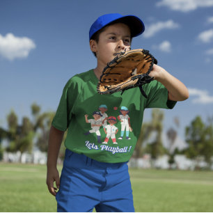 T-shirt Jouons au Baseball 