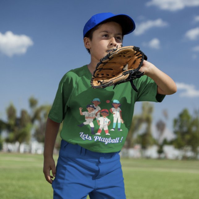 T-shirt Jouons au Baseball  (Créateur téléchargé)