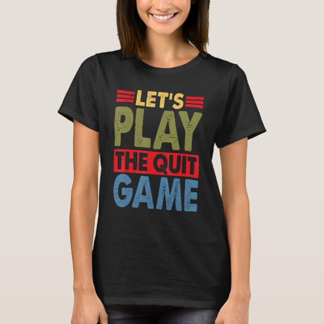 T-shirt Jouons au jeu de l'abandon  Répliques de rupture 2 (Devant)
