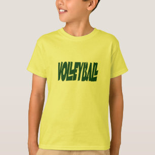 T-shirt Jouons au volleyball pour enfants Tee