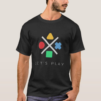 T-shirt Jouons Jeu Vidéo Gamer Life Classic Control