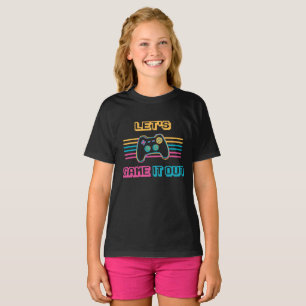 T-shirt Jouons-le rétro