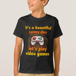 T-shirt Jouons les jeux vidéo