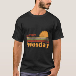 T-shirt Jour 02-22-2022 Retro mardi 2022-02-22 Vintag