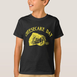 T-SHIRT JOUR 02 DE GÂTEAU AU FROMAGE