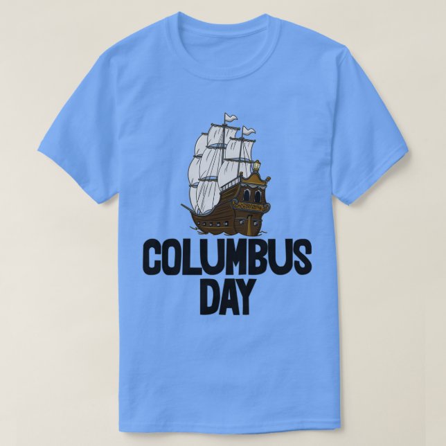 T-shirt Jour 1 de Columbus (Design devant)