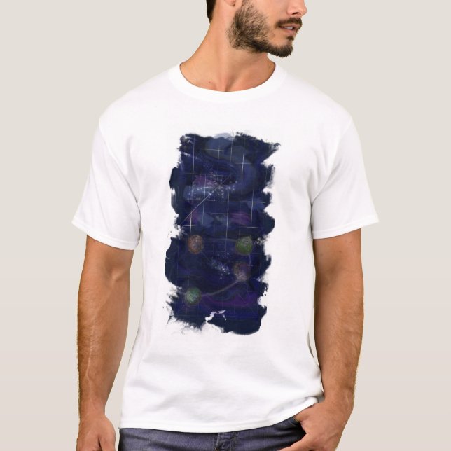 T-shirt Jour 4 de genèse : Étoiles 2014 (Devant)