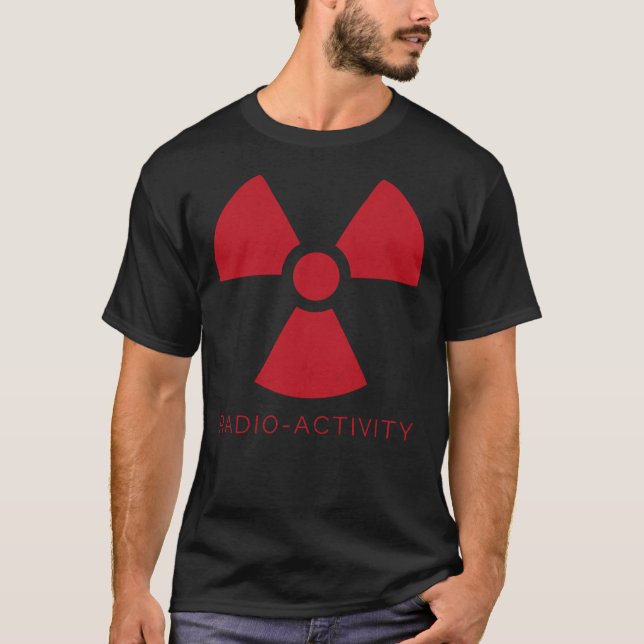T-shirt Jour Cadeau Kraftwerk Radioactivité Retro Fan Art  (Devant)