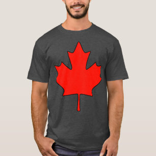 T-shirt Jour canadien de la Feuille d'érable Drapeau canad
