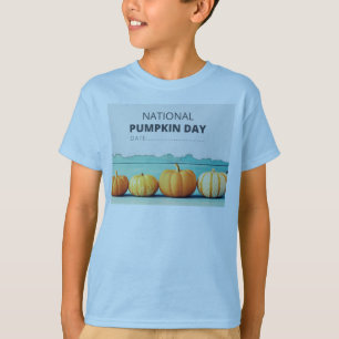 T-shirt jour citrouille