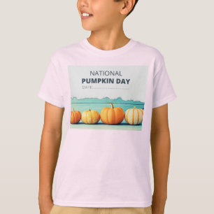 T-shirt jour citrouille