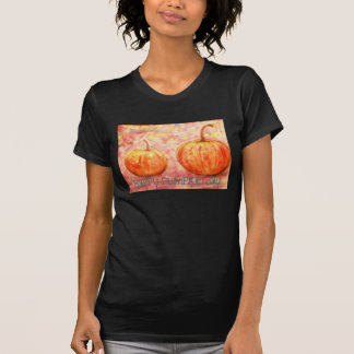 T-shirt jour citrouille heureux