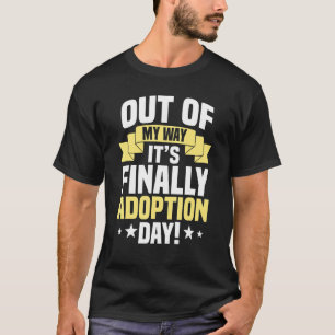 T-shirt Jour d'adoption Famille d'accueil Enfant adopté Pa