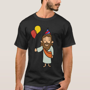 T-shirt Jour d'anniversaire de Jésus Garçon Noël