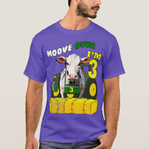 T-shirt Jour d'anniversaire de l'agriculture 3 ans