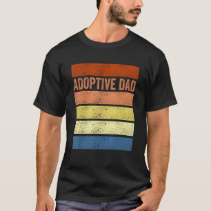 T-shirt Jour d'annonce d'adoption Papa Famille 3