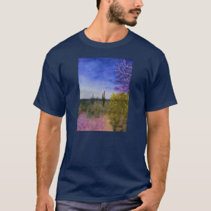 T-shirt Jour dans le paysage de désert de l'Arizona dehor