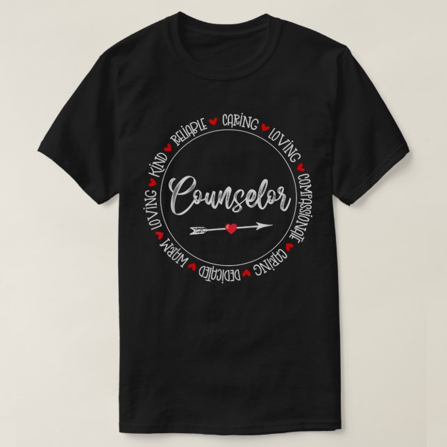 T-shirt Jour d'appréciation de l'équipe d'équipes de conse (Design devant)