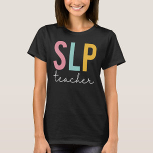 T-shirt Jour d'appréciation des femmes colorées du SLP de