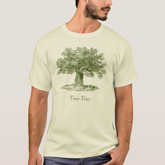 T-shirt Jour d'arbre (Devant)