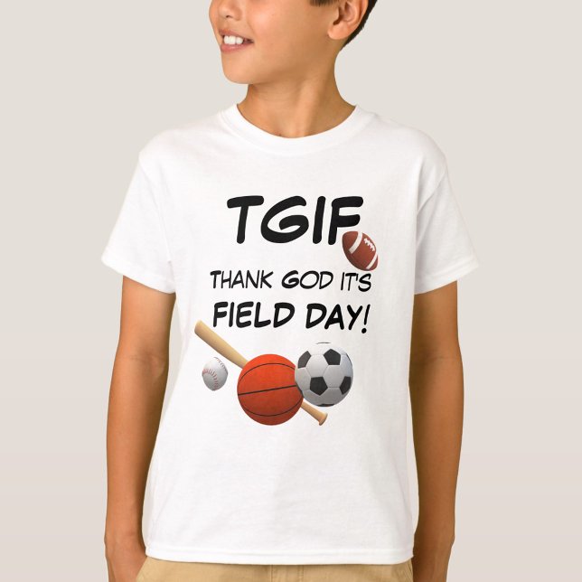T-shirt Jour de campagne TGIF (Créateur téléchargé)