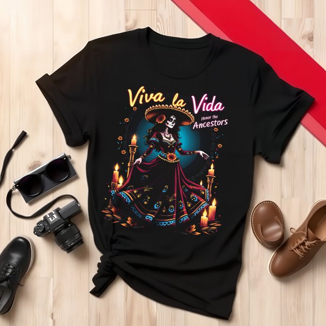 T-shirt Jour de charme de la Viva Morte La Vida (Créateur téléchargé)