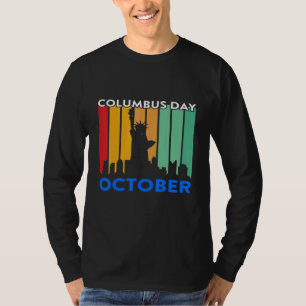 T-shirt Jour de Christophe Colomb Explorateur Mondial Tour