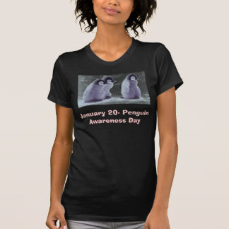 T-shirt Jour de conscience de pingouin