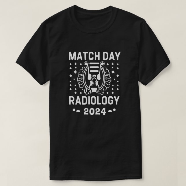 T-shirt Jour de correspondance radiologie 2024 (Design devant)