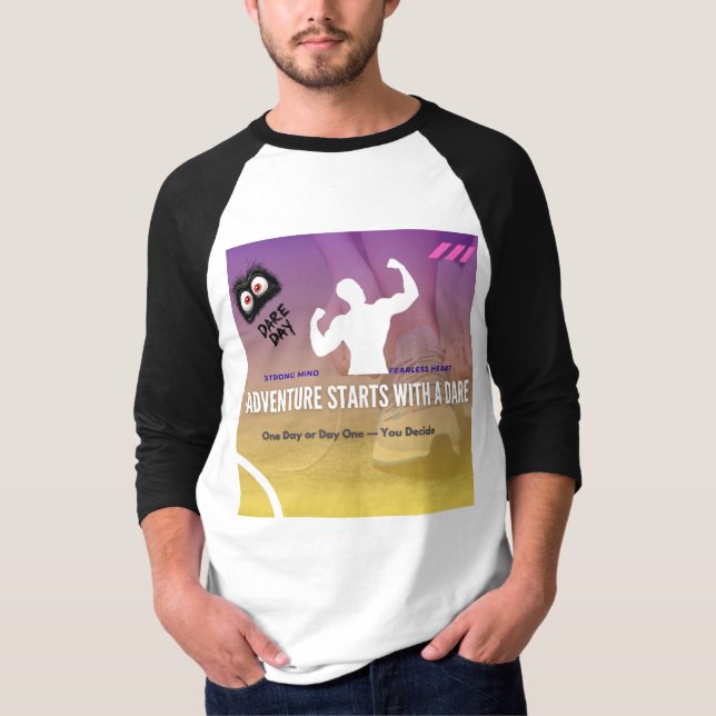 T-shirt jour de défi (Devant)