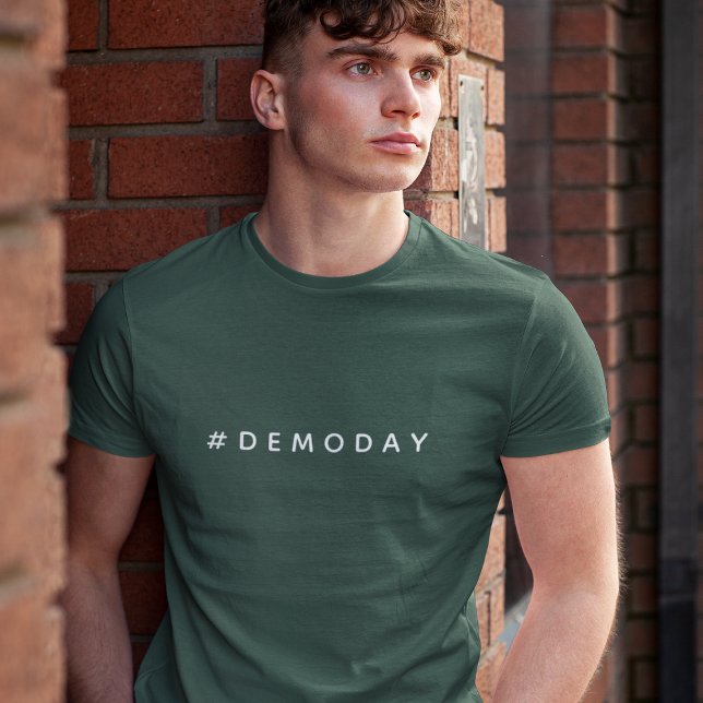 T-shirt Jour de démonstration moderne | Rénovation Fixateu (Créateur téléchargé)