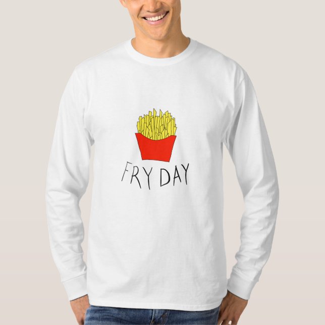 T-shirt Jour de frites (Devant)