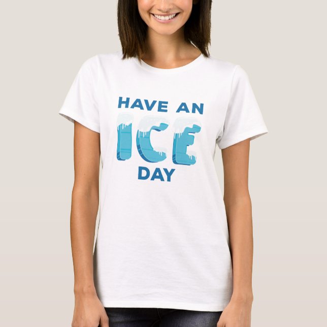 T-shirt Jour De Glace (Devant)