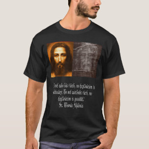 T-shirt Jour de Jésus de Turin Mandylion Sainte Face Sain