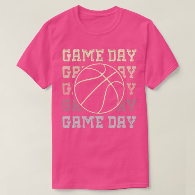 T-shirt Jour de jeu Basket 1 (Design devant)