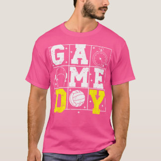T-shirt Jour de jeu Drôle Polo d'eau Jeu Jour Polo d'eau