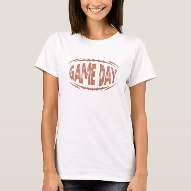 T-shirt Jour de jeu Football, Football Saison (Devant)