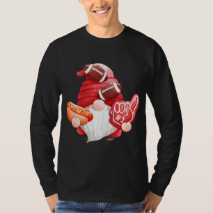 T-shirt Jour de jeu Football Gnome Maman Papa Référentiel 