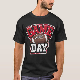 T-shirt Jour de jeu Football Team Sports Vintage