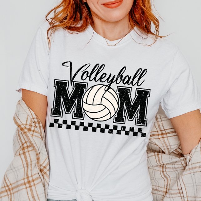 T-shirt Jour de jeu Volleyball Cute Volleyball Maman Chemi (Créateur téléchargé)