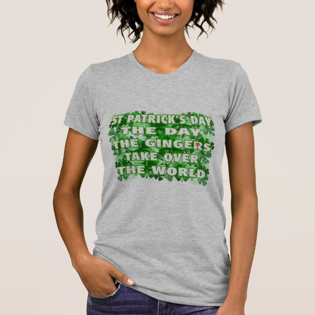 T-shirt Jour de Jour-Le de st patrick les gingembres (Devant)