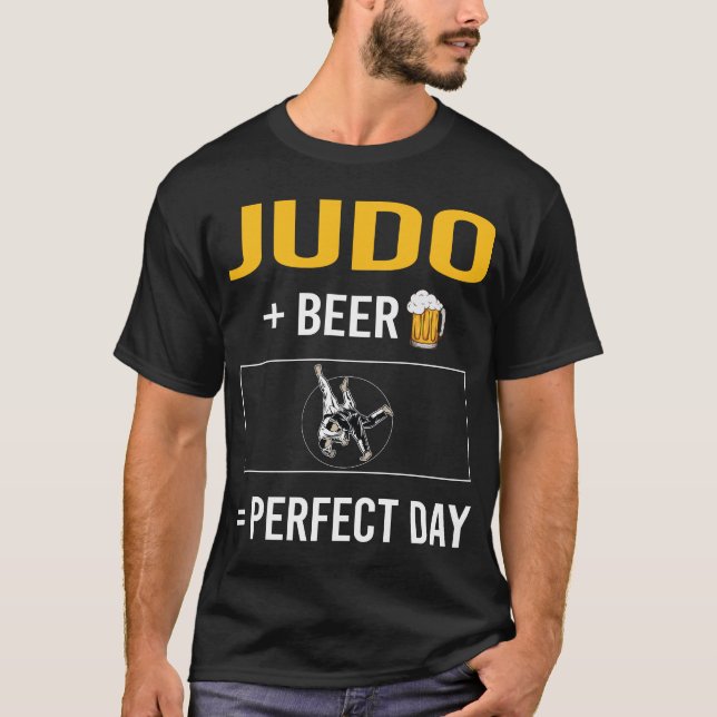 T-shirt Jour de la bière Judo (Devant)