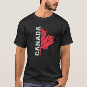 T-shirt Jour de la fierté canadienne Feuille d'érable Cana