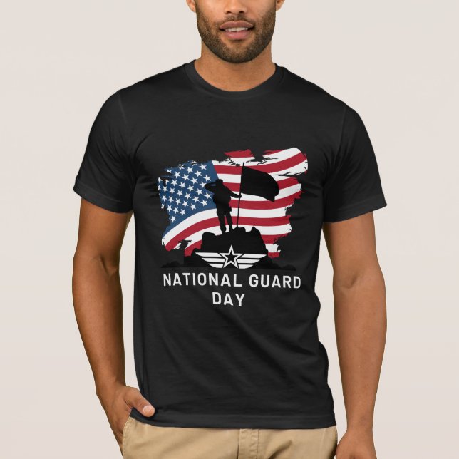 T-shirt Jour de la Garde nationale (Devant)