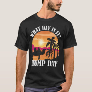 T-shirt Jour de la Humpe Camel Coucher du soleil Palmier A
