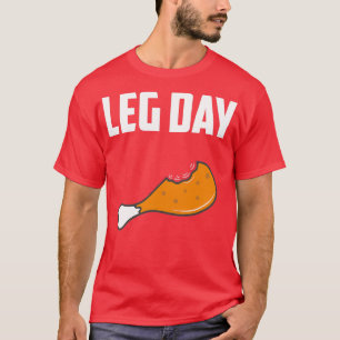 T-shirt Jour de la Jambe instructeurs de musculation 3