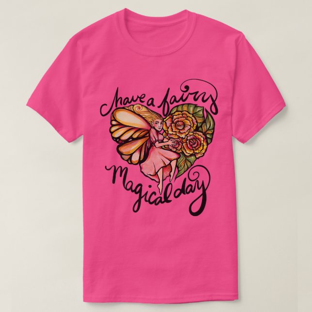 T-shirt Jour de la magie des fées (Design devant)